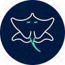 Stingray Ocean Marine Icon