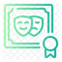 Stipendium Theater Dokument Symbol