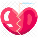 Stitch Broken Heart Heartbreak Icon