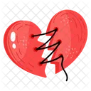 Stitched Heart  Icon