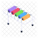 Cutting Pattern Stitching Pattern Sewing Table Icon