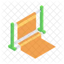 Cutting Pattern Stitching Pattern Sewing Table Icon