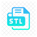 Stl Format Type Icon