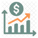 株価、統計、統計 アイコン