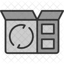 Stock Parcels Rack Packages Icon