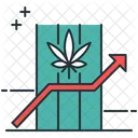 Stock De Marihuana Cannabis Grafico Icono