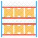 A Linterieur De Lentrepot Stock En Entrepot Livraison Securisee Icône