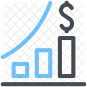 Dolar Bursatil Crecimiento Bursatil Estadisticas Icono