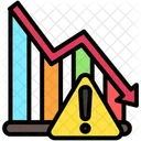 Stock Downturn Finance Icon