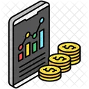 Stock Market Finance Icon