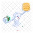 Stock Analysis Bitcoin Icon
