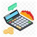 Stock Analysis Bitcoin Icon