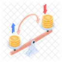 Stock Analysis Bitcoin Icon