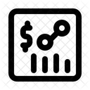 Stock Market Business And Finance Bar Chart アイコン