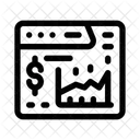 Stock Market Business And Finance Bar Chart アイコン