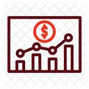 Stock Market Finance Business Icon