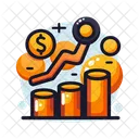 Finance Business Graph Icon