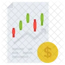 Stock Market Trading Business Icon