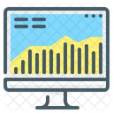 Stock Market Monitor Chart Icon