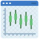 Stock Market Trading Graph Stock Icon