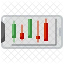 Stock Market App Mobile Application Trading Icon