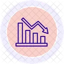 Stock Market Crash Icon