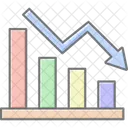 Stock Market Crash Icon
