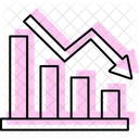 Stock Market Crash Icon
