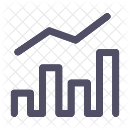 Stock Market Graph Icon - Download in Line Style