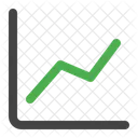 Stock Market Line Chart Chart Icon