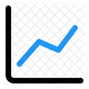 Stock Market Line Chart Chart Icon