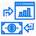 Website Grpah Money Icon