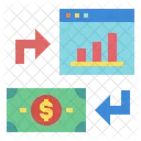 Website Grpah Money Icon