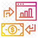 Website Grpah Money Icon