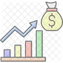 Stock Market Investment Icon