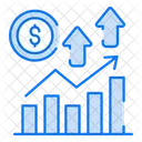 Stock Market Up Stock Market Investment Icon