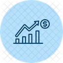 Actions Options Finances Icône