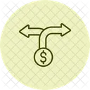 Stock Split Market Icon