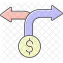 Stock Split Market Icon