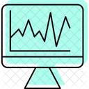 Stock Volatility Market Icon
