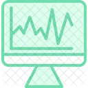 Stock Volatility Market Icon