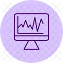Stock Volatility Market Icon