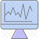 Stock Volatility Market Icon
