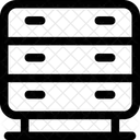 Rangement Armoire Tiroirs Icône
