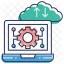 Ingenierie Cloud Developpement Cloud Parametres Dordinateur Portable Icône