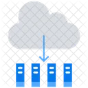 Stockage en ligne  Icône