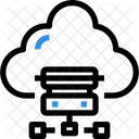 Stockage en ligne  Icône