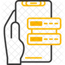 Stockage de données  Icône