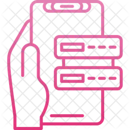 Stockage de données  Icône