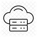 Stockage En Nuage Donnees Fichiers Icône